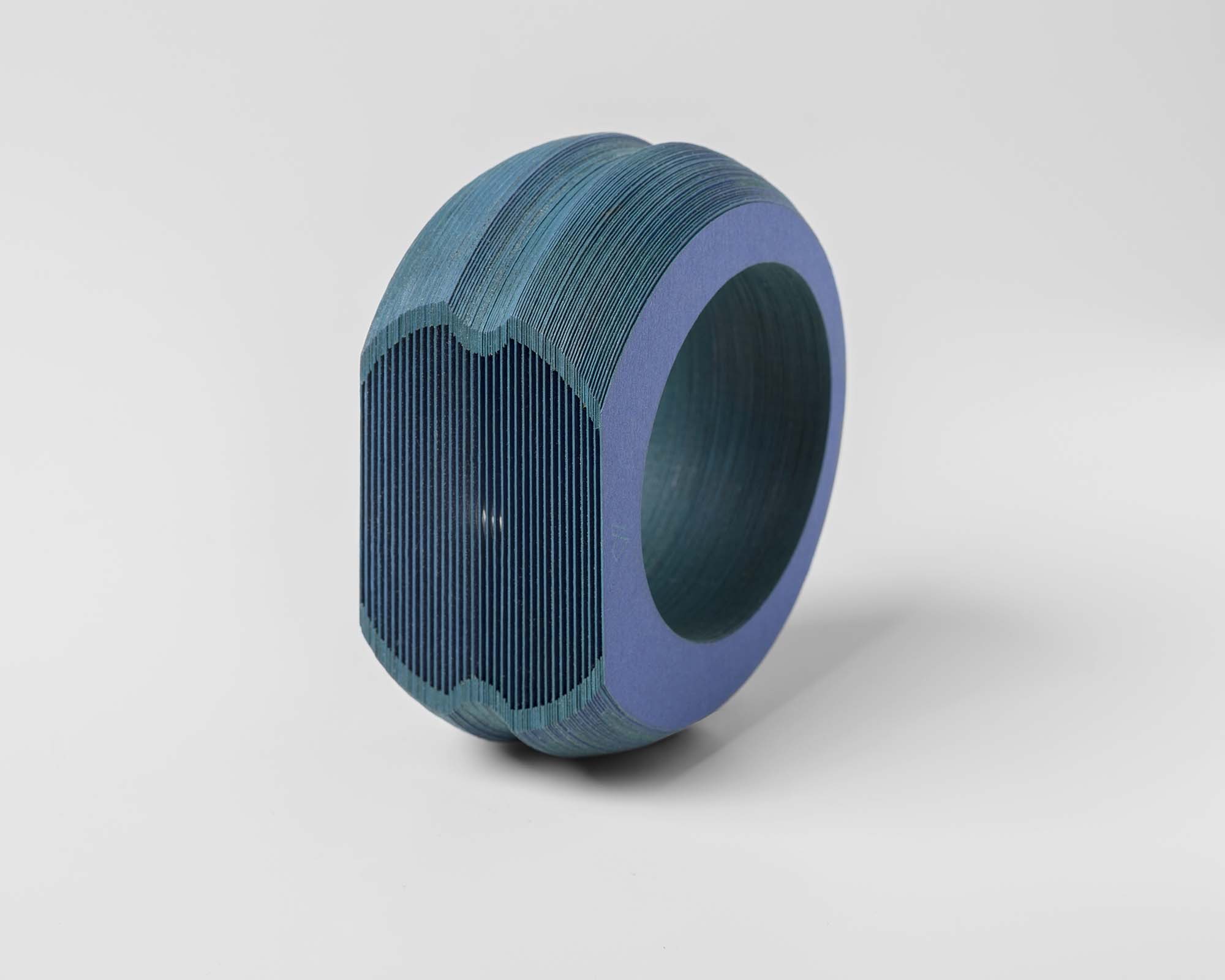 Lamella Blue bracelet