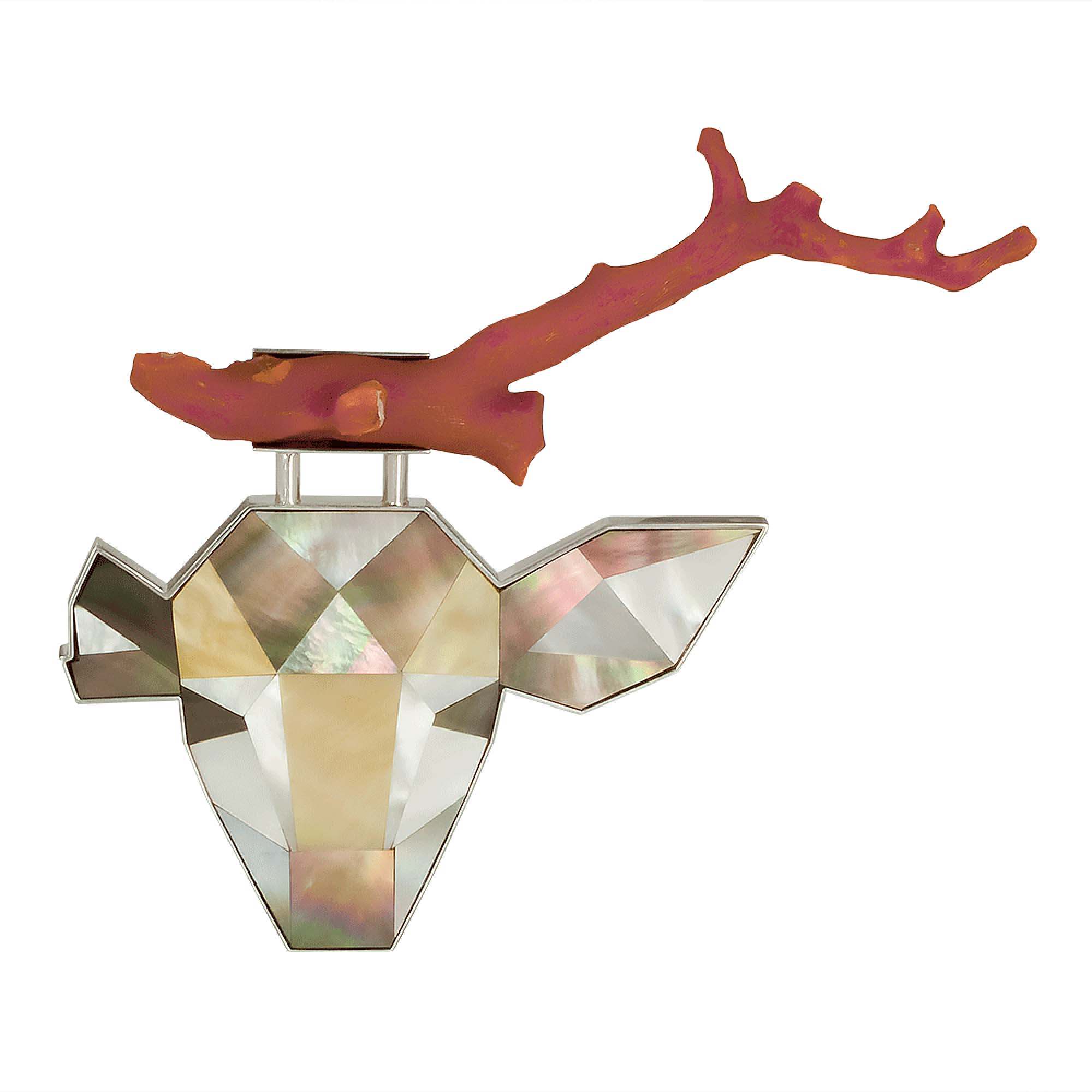 Deer brooch