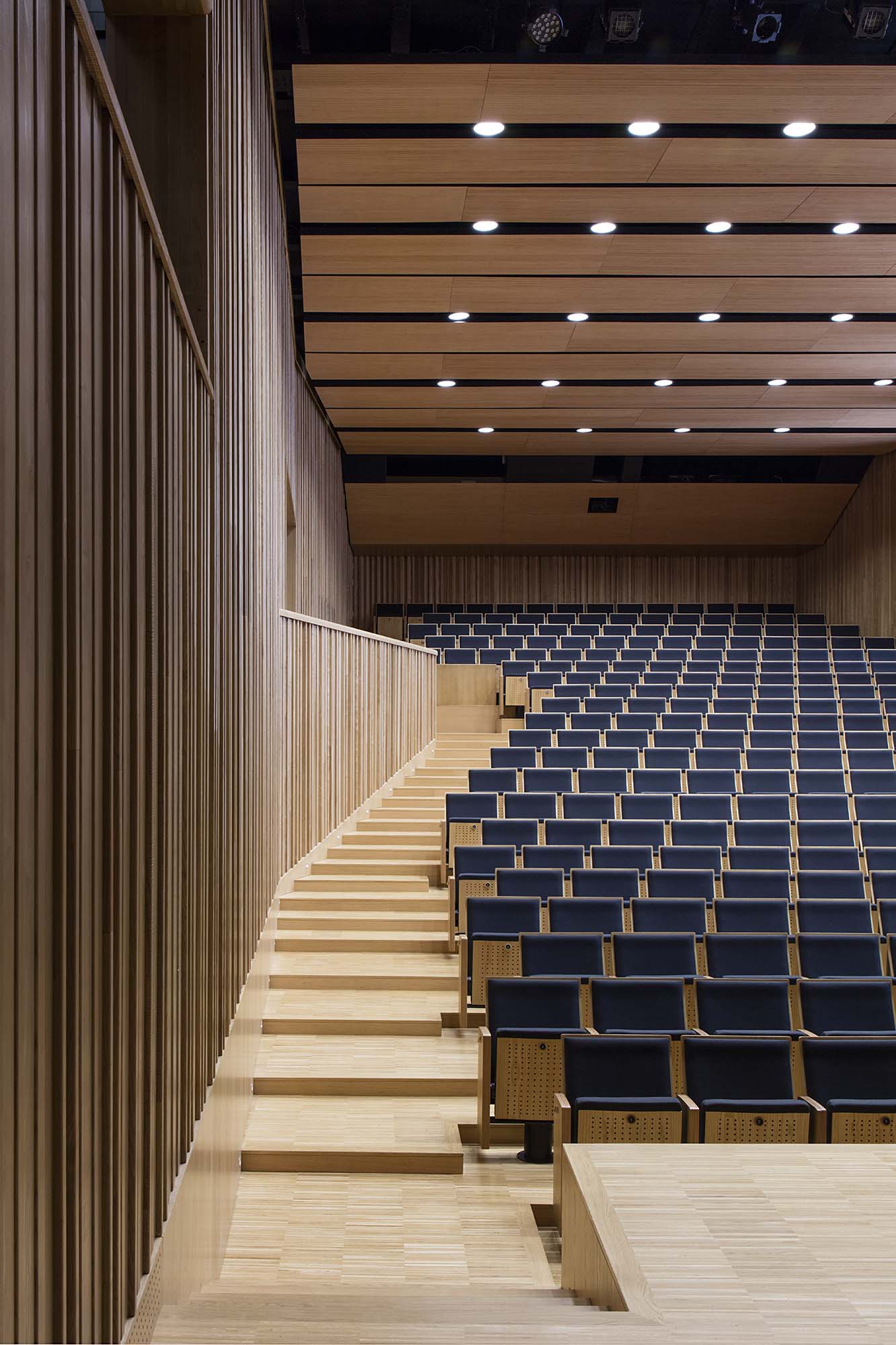 Assembly hall, Benedictine Secondary School, Pannonhalma