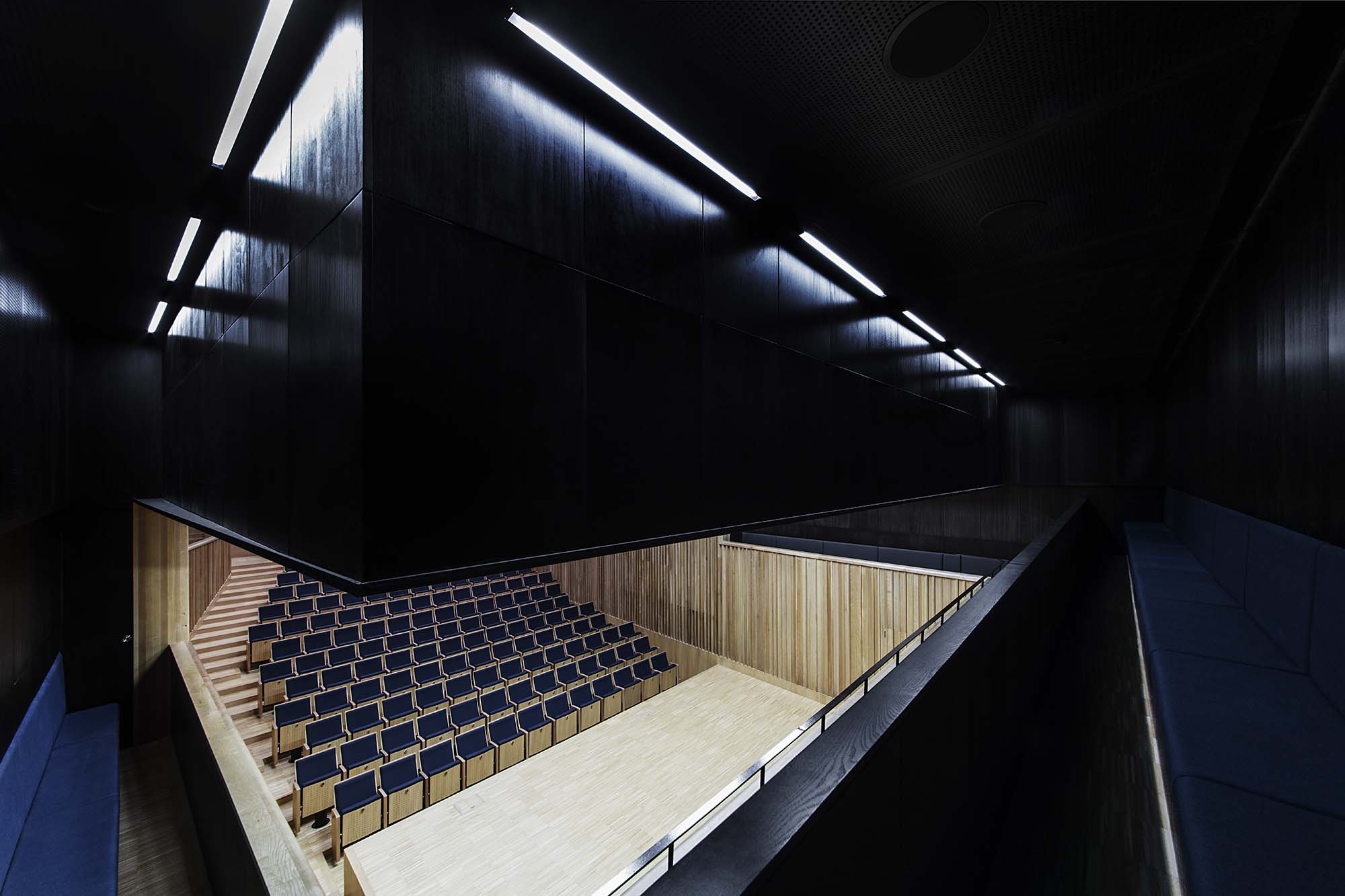 Assembly hall, Benedictine Secondary School, Pannonhalma