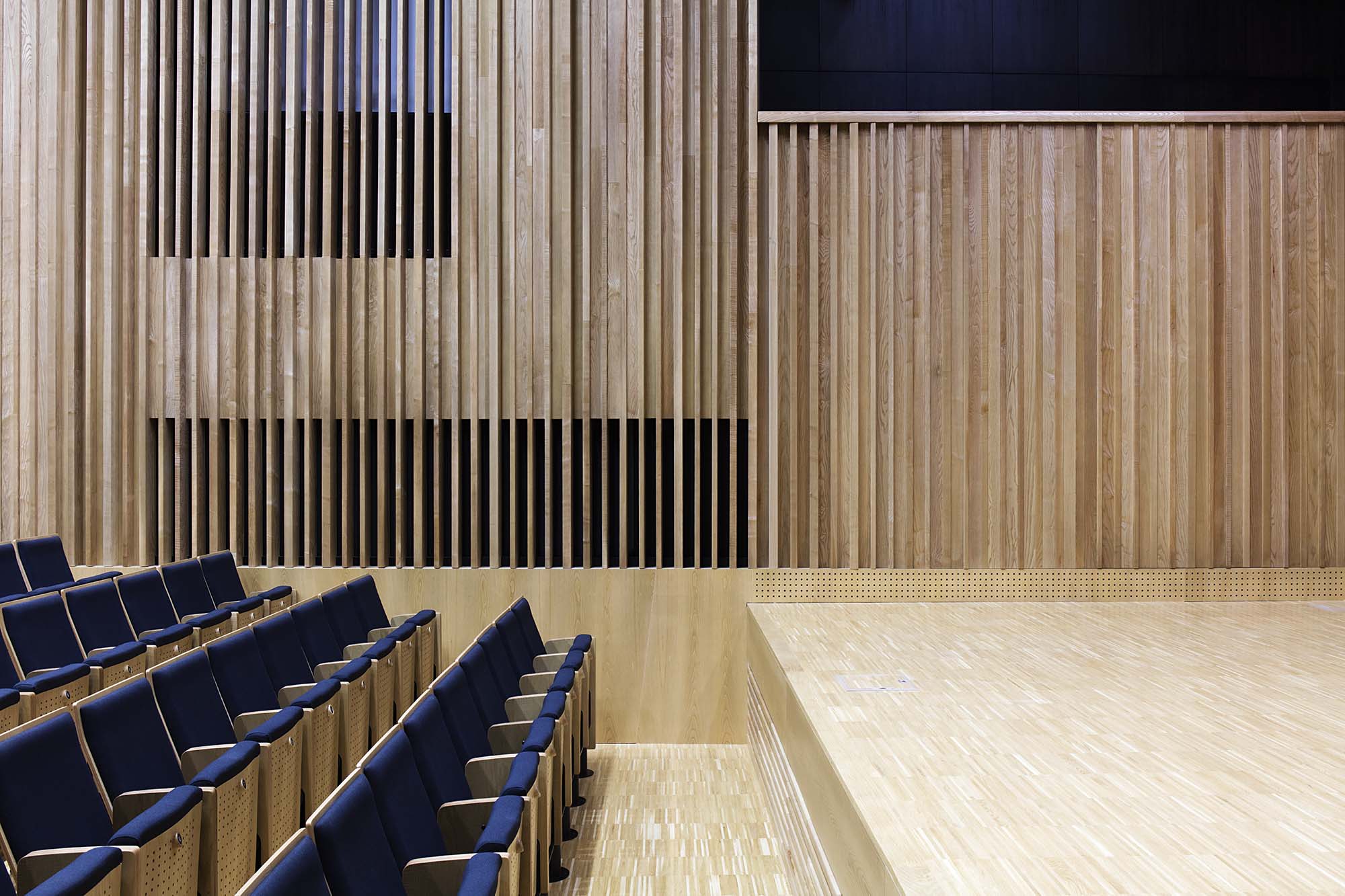 Assembly hall, Benedictine Secondary School, Pannonhalma