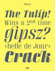 MOL Group betűcsalád mintaplakát