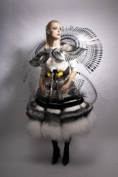 „Halászsas” szőrmeöltözék