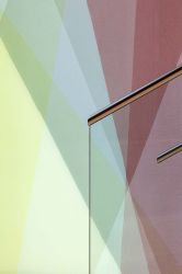 A Thália Télikert rendezvényterének egyedi üvegtextil alkotása