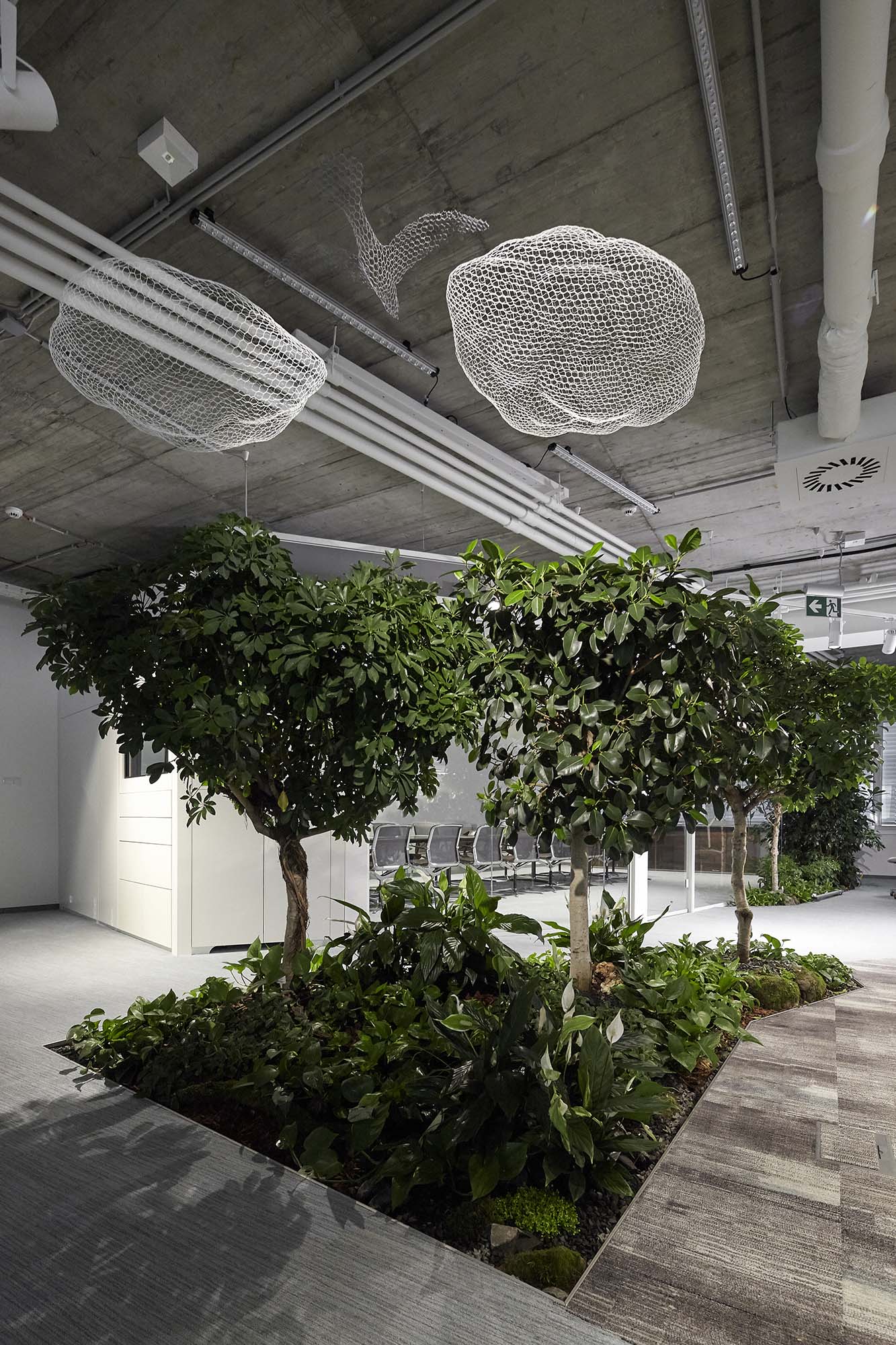 Skanska HQ Budapest Offices, office interior