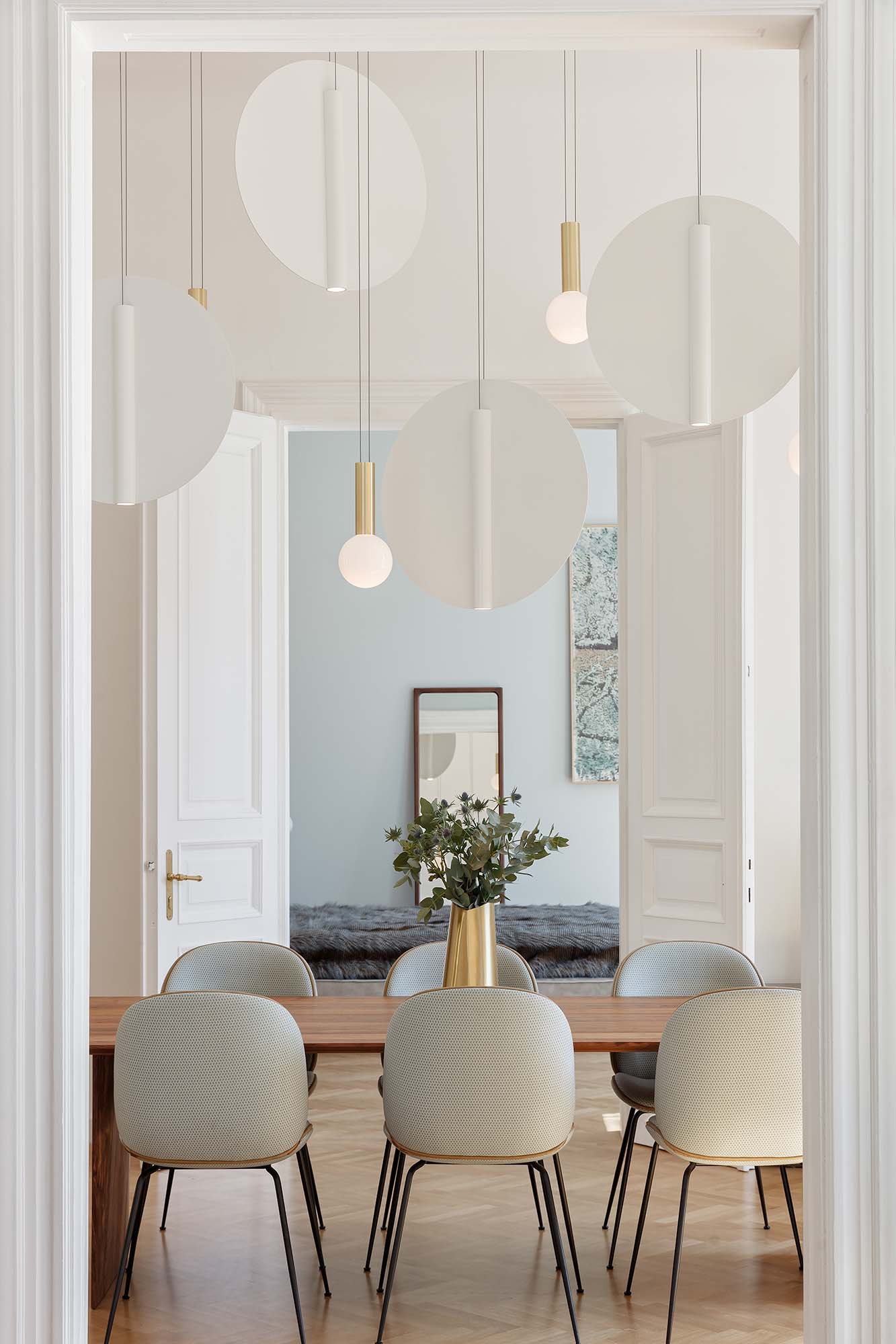 Plate+Rod 3×3×560 pendant lamp (Aethernal Collection) 