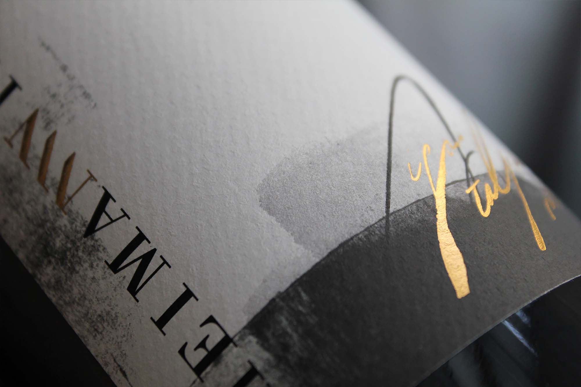 Labels for top wines of the Heimann Family Estate